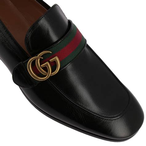 gucci black suede and guccissima shoes|gucci men loafers shoes leather.